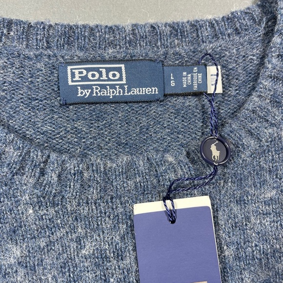 Polo Ralph Lauren Mallard Outdoor Sportsman Duck Sweater Medium Large - Picture 5 of 6